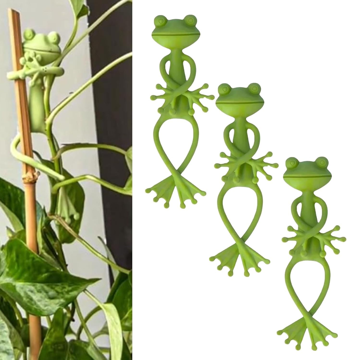 Frog Flower Pot Holder – Stylish & Functional Plant Support