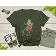 thumbnail image 1 of Green Frog Toad Animal Sitting on Mushrooms Playing Music T-Shirt Frog Lover Shirt Frog And Toad Mushroom Shirt Frog Lover Animal Tshirt, 1 of 8