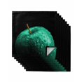 thumbnail image 1 of Green Fruit Cloth Napkins Set of 8 Reusable Dinner Napkins, Modern Minimalist Decor Black Background Cocktail Napkin Washable Table Napkins for Wedding/Holiday Party/Baby Shower 20"x20", 1 of 7