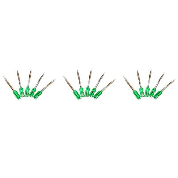 Green Garment Tagging Steel Needles (15 PCs in One Box)