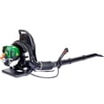 thumbnail image 1 of Green Gas Powered Leaf Blower, 37.7cc 4-Cycle Backpack Leaf Blower with Nozzle Extension and Adjustable Strap, Commercial Leaf Vacuum for Blowing Leaves/Snow/Mowed Grass, EPA Passed, 1 of 9
