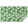 thumbnail image 1 of Green Ghost Bat Pattern Rectangle Tablecloth 60"x102",Waterproof Polyester Rectangle Table Cloth, Wipeable Spillproof Polyester Tablecloth for Dining, Camping, Indoor and Outdoor, 1 of 6