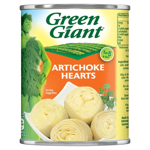 Green Giant Artichoke Hearts 400G, Imported from Britain