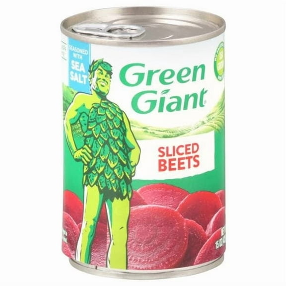 Green Giant Beets Sliced Seasoned with Sea Salt 15 oz (Pack of 2)