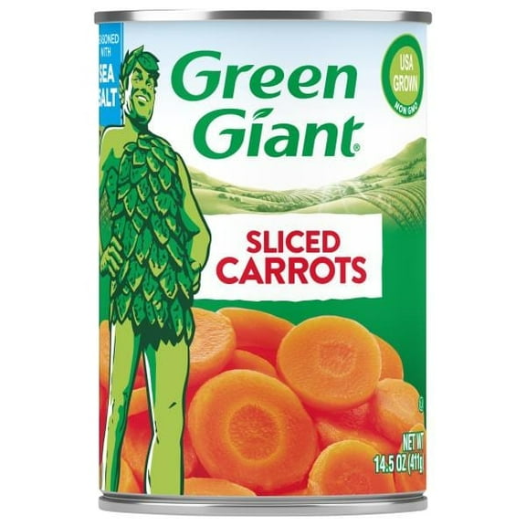 Green Giant Carrots Sliced 14.5 oz (Pack of 6)