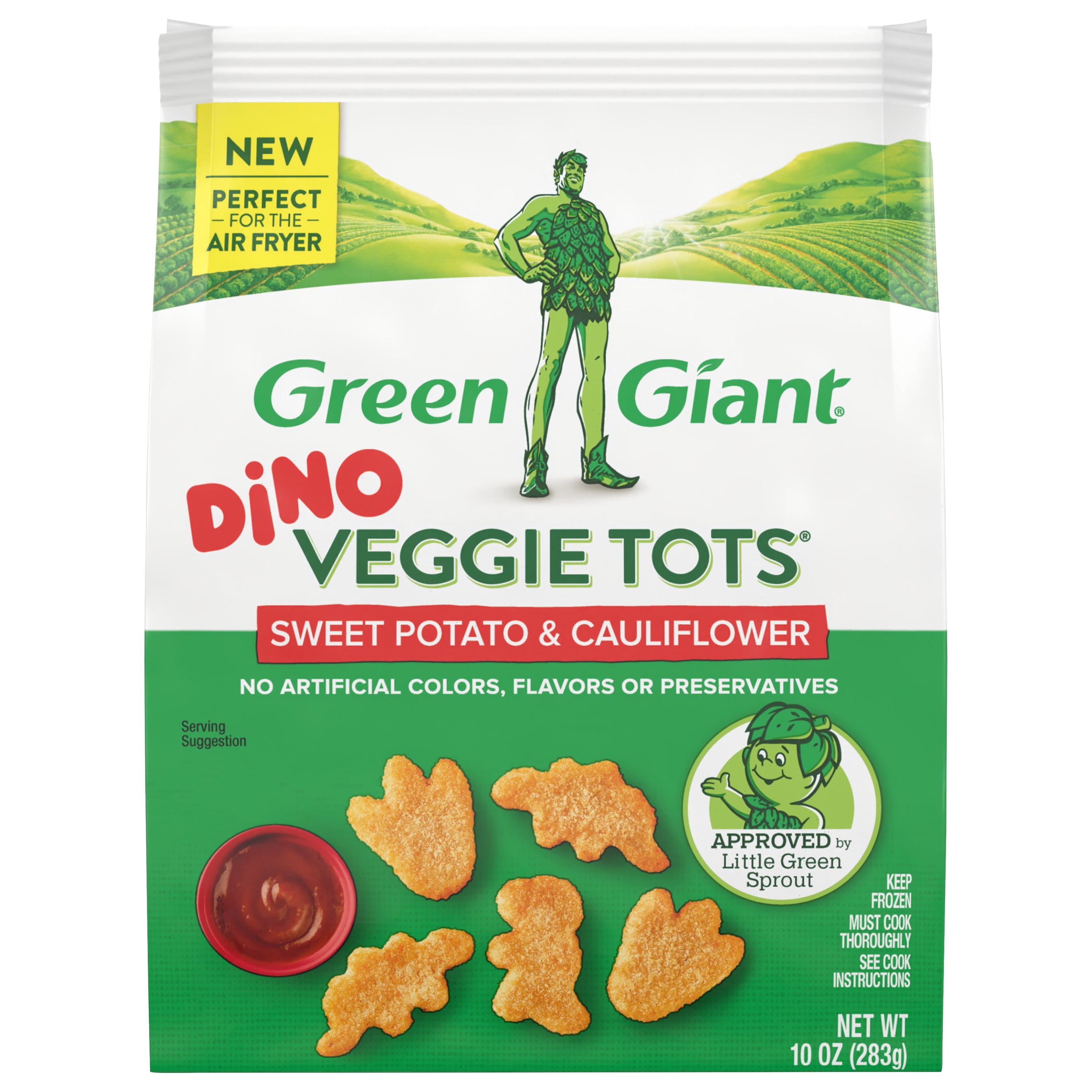 Green Giant Dino Veggie Tots Sweet Potato & Cauliflower (Frozen