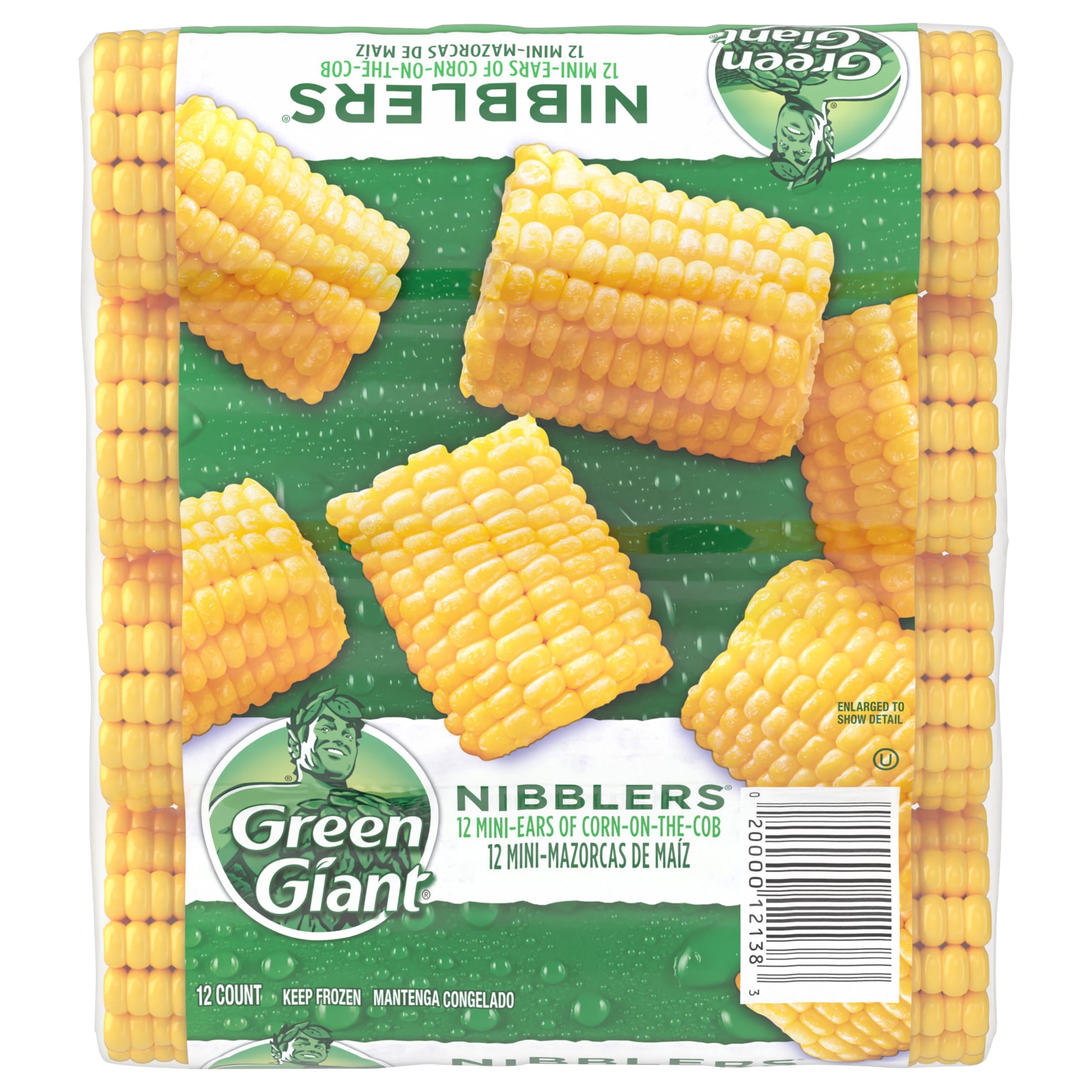 Green Giant Nibblers Corn on The Cob, 12 Count Bag (Frozen