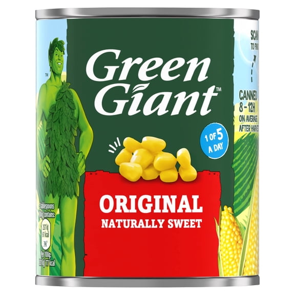 Green Giant Original Sweet Corn 198G, Imported from Britain