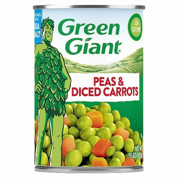 Green Giant Peas & Carrots, 15 oz Cans, Pack of 1