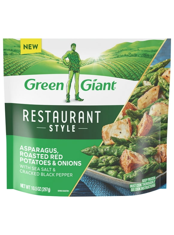 Green Giant Restaurant Style Mix Vegetables with Asparagus, Red Potatoes & Onions, 10.5 oz (Frozen)