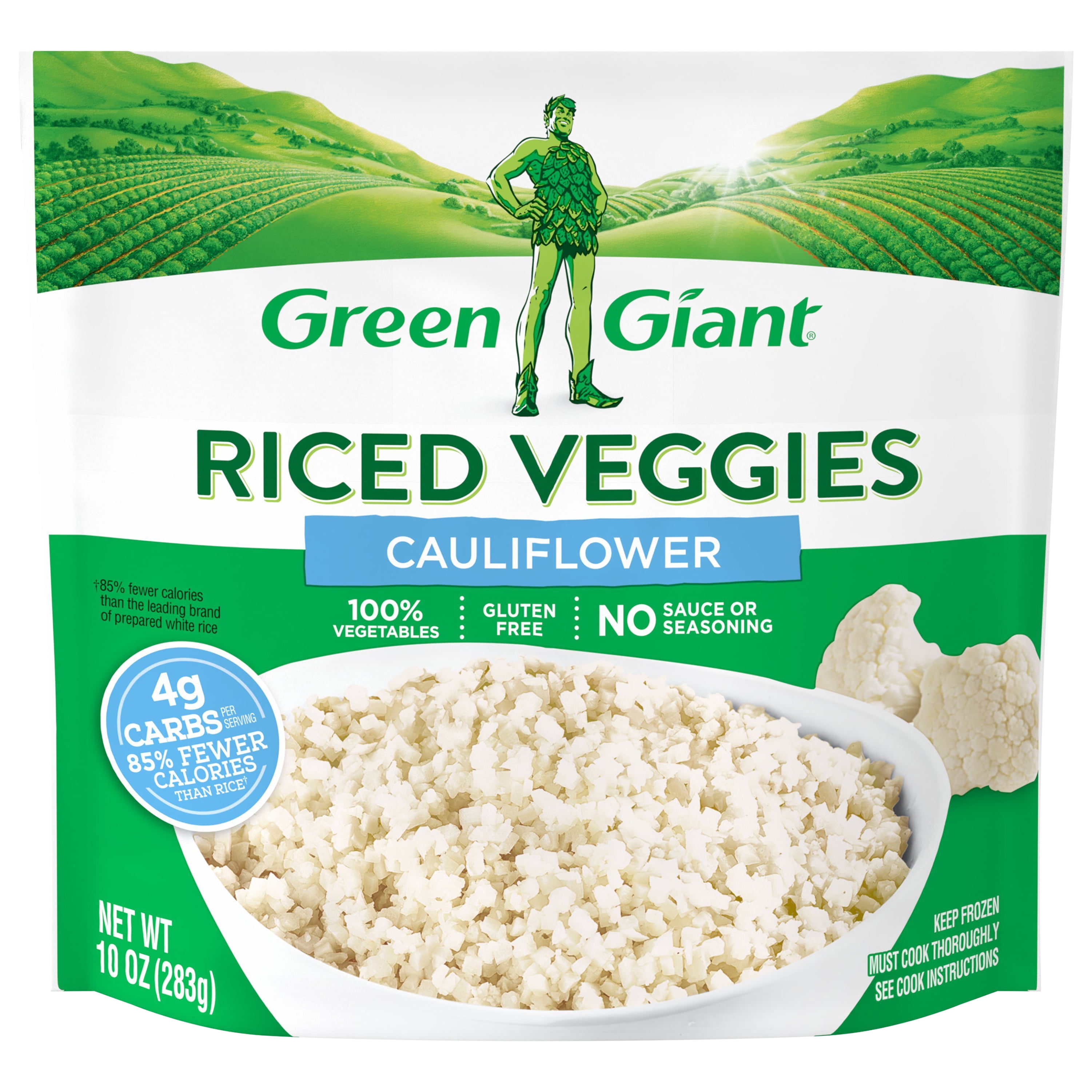 Green Giant Riced Veggies Cauliflower, 10 oz (Frozen)