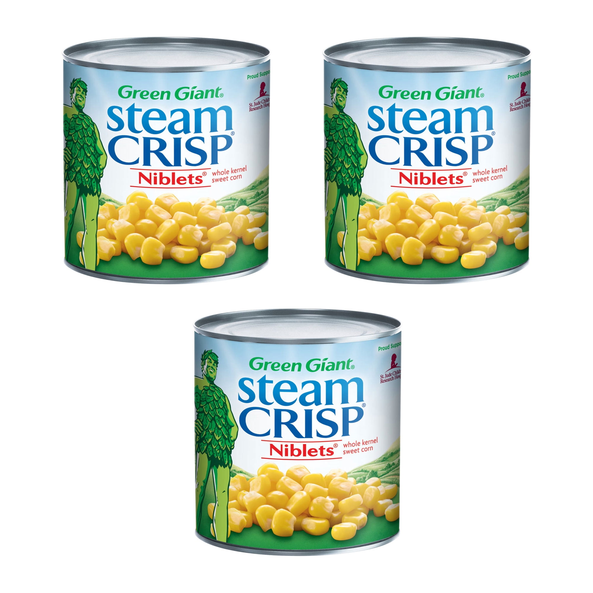 Green Giant Steam Crisp Niblets Whole Kernel Sweet Corn, 11 oz Can