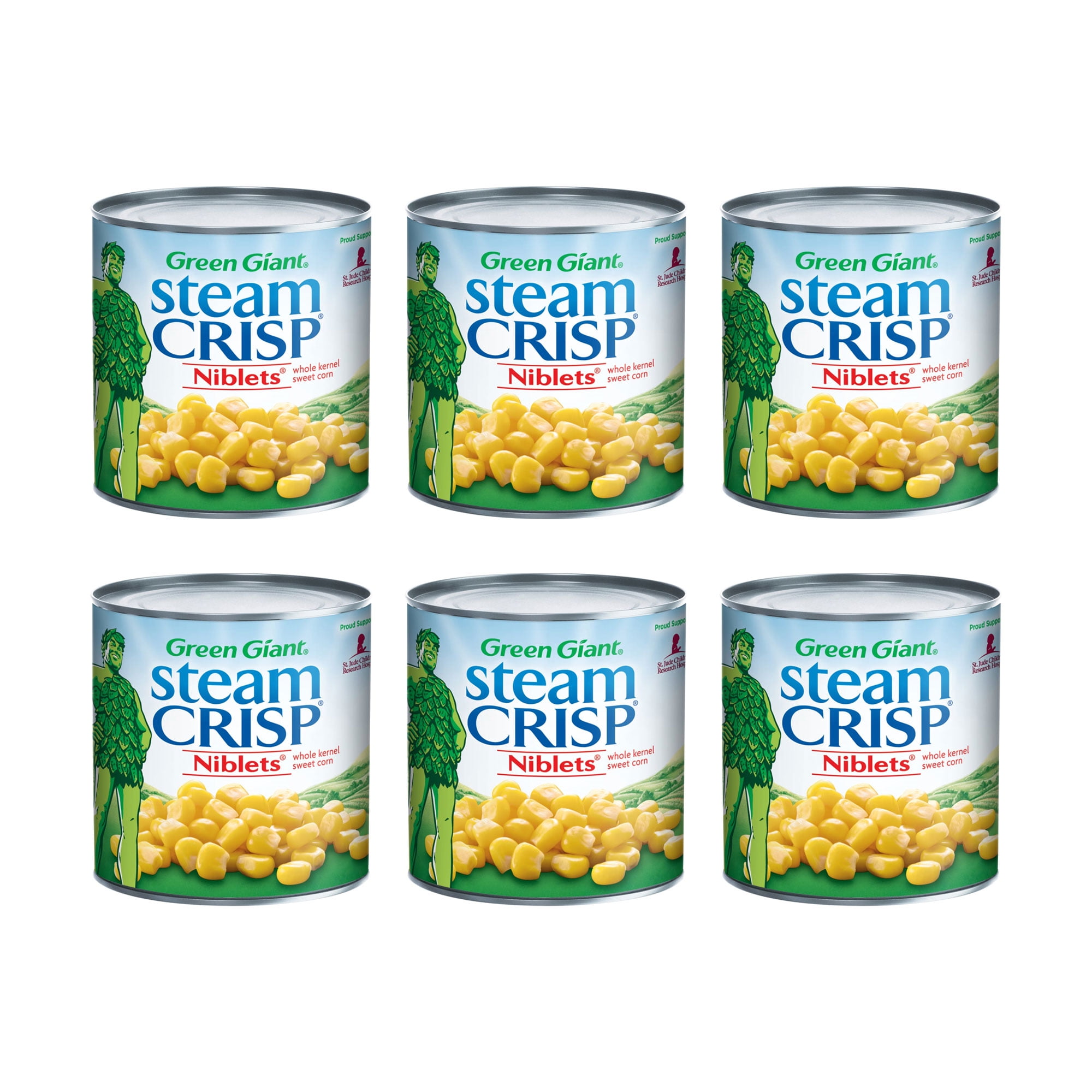 Green Giant Steam Crisp Niblets Whole Kernel Sweet Corn, 11 oz Can