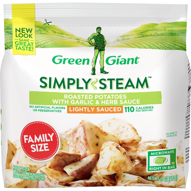 Green Giant® Steamers Roasted Potatoes with Garlic & Herb Sauce 19 oz