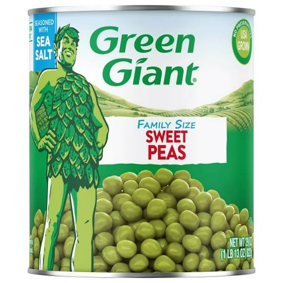 Green Giant Sweet Peas Family Size 29 oz (Pack of 2)