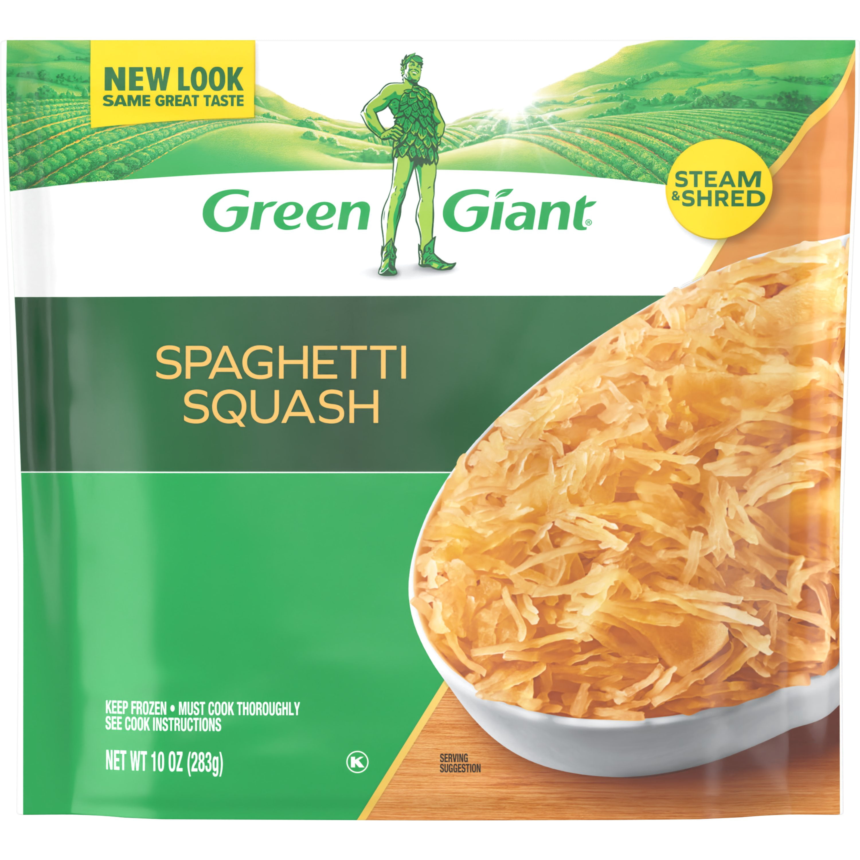 Green Giant Veggie Spirals Spaghetti Squash, Gluten Free, 10 oz Bag (Frozen)