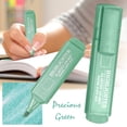 thumbnail image 1 of Green Glitter Highlighter Marker Pen, Chisel Tip for Bible Study, By Meiiso, Large Inventory!, 1 of 7