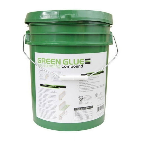 Green Glue Noiseproofing Compound - Five Gallon Pail