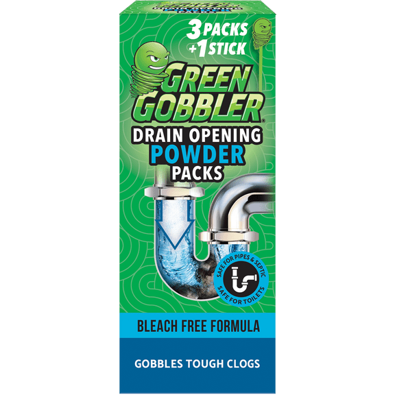 Green Gobbler 8.25 oz. Draining Opening Pacs (3 Count)
