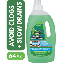 Green Gobbler Build up Remover for Slow Drains and Drain Maintenance, 64 fl oz