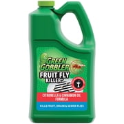Green Gobbler Fruit Fly Killer+ Drain Fly Eliminator Gel, For Home & Business Use, 1 Gallon