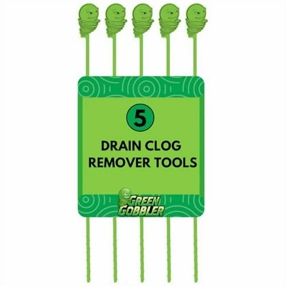 Green Gobbler Hair Grabber Drain Tool | Hair Clog Remover | Drain Opener For