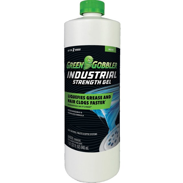 Green Gobbler ProPower Grease and Hair Clog Remover & Drain Opener