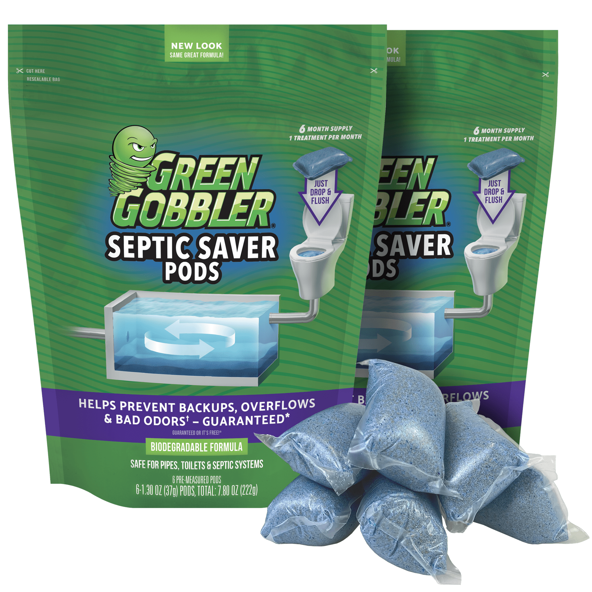 Green Gobbler Septic Saver, 1.3 oz - Ralphs