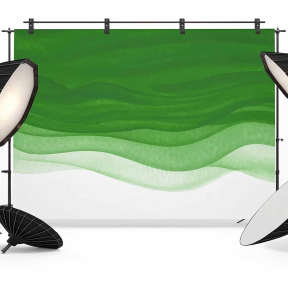 Green Gradient Photography Backdrop 8x6FT, Watercolor Abstract Light Green Gradient Water Ripples Photo Backdrops, Background for Photography Studio Photo Studio Background, Back Drop for Photoshoot