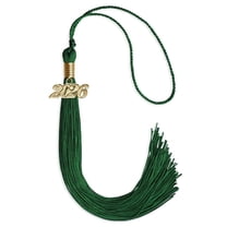 Endea Graduation Green Graduation Tassel with Gold Date Drop