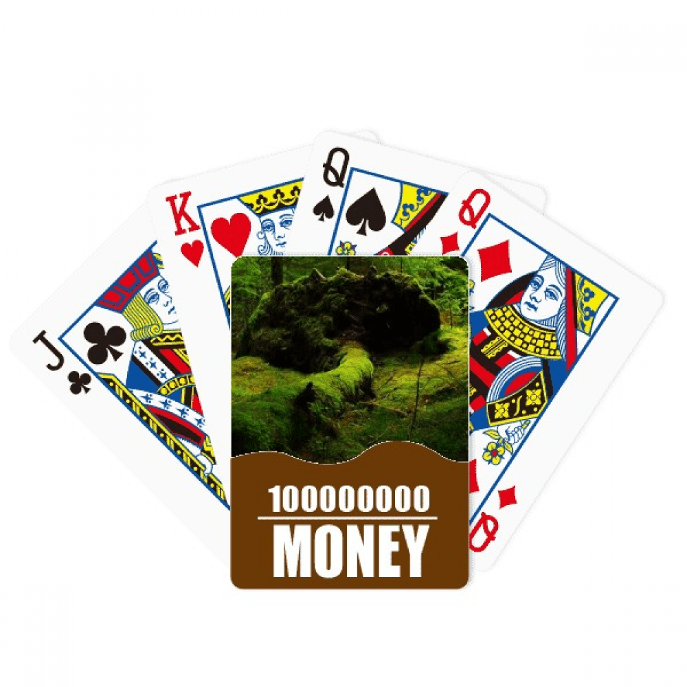 Green Grass Forestry Science Nature Scenery Poker Playing Card Funny Hand Game