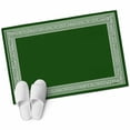 thumbnail image 1 of Green Greek Key Large Area Rugs for Bedroom Living Room, Soft Non Slip Carpet Bedside Rug, Geometric Greece Ancient Farmhouse Geo Rectangular Floor Cover Kitchen Accent Rug 2'x3' for Office, 1 of 9