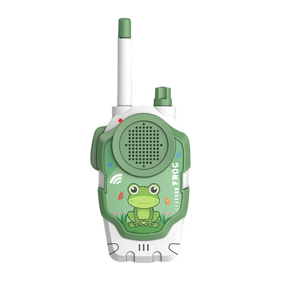 Green Green 200 Meters Range Childrens Intercom Toy 2 Pcs Two Way Wireless Walkie Talkie For Outdoor Play