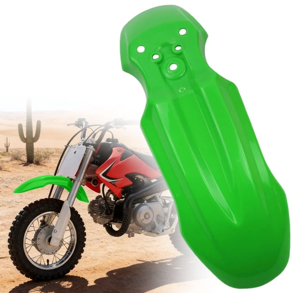 Green Green Front Fender Mudguard For Off-Road Motorcycles Compatible With Crf50 Pit Bikes Plastic Replacement Part