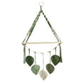 thumbnail image 1 of Green Green Macrame Floating Shelf For Plants And Boho Home Decor, 1 of 7