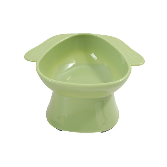 Green Green Pet Water Bowl With Deep Curved Basin And Non Slip Base For Dogs And Cats Dishwasher Safe