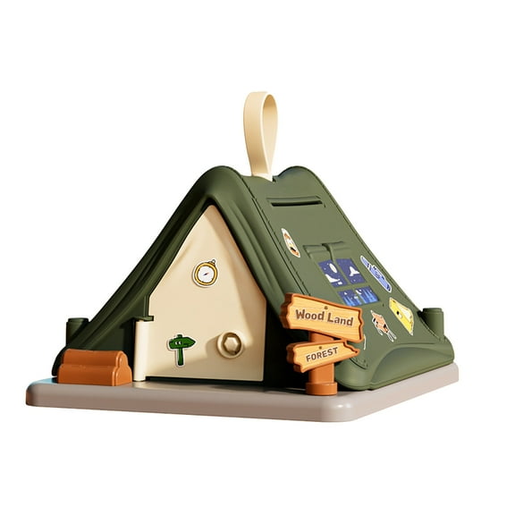 Green Green Piggy Bank For Kids Money Saving Box With Spacious Interior Educational Financial Learning Tool