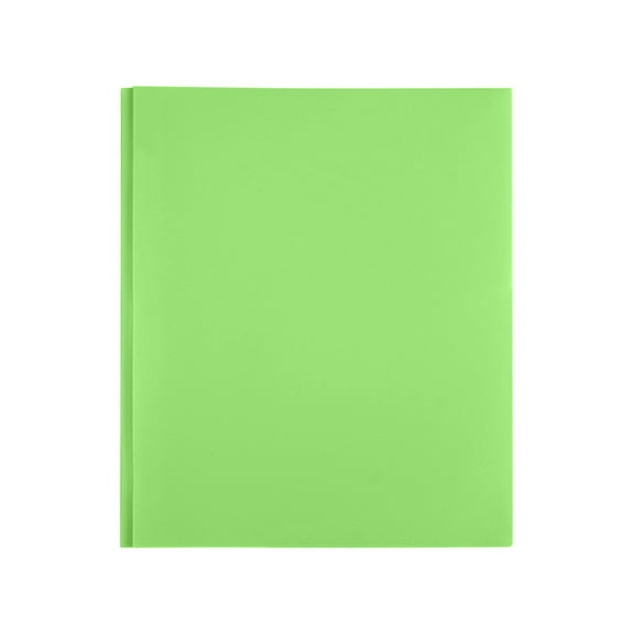 Green Green Plastic Folder With Pockets Heavy Duty Letter Size File Organizer Water Resistant Document Holder Business Card Slot Office School Supplies Portfolio Storage Tear Proof Portfol