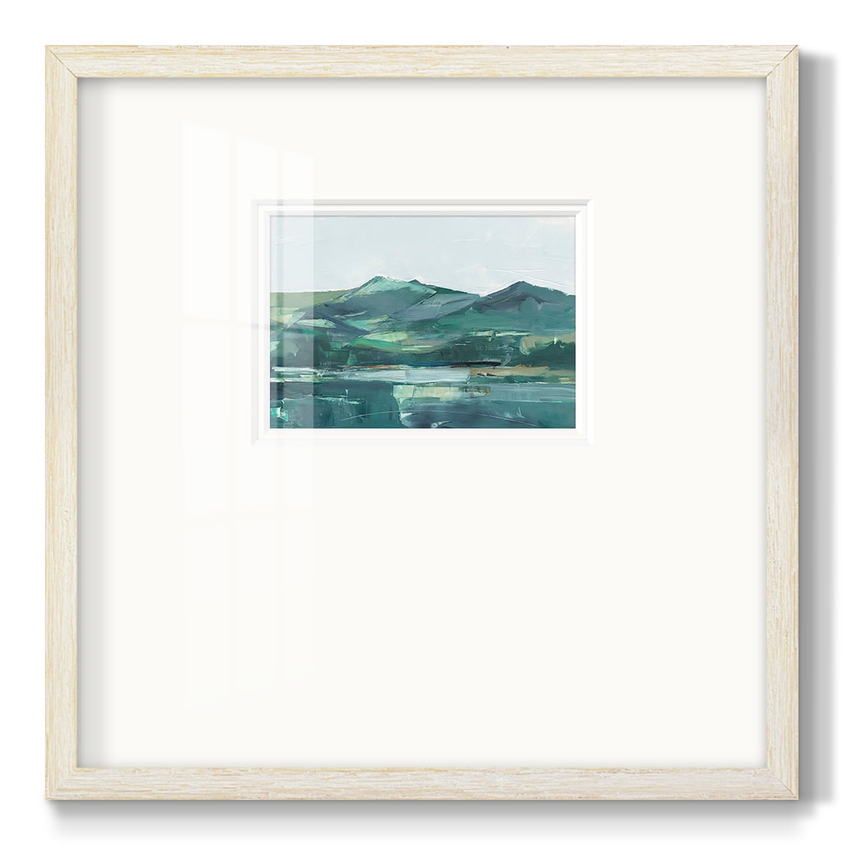 Green Grey Mountains IIPremium Framed Print