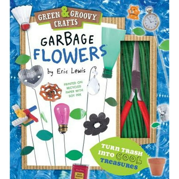Pre-Owned Green & Groovy: Garbage Flowers : Groovy Crafts (Series #4) (Other)