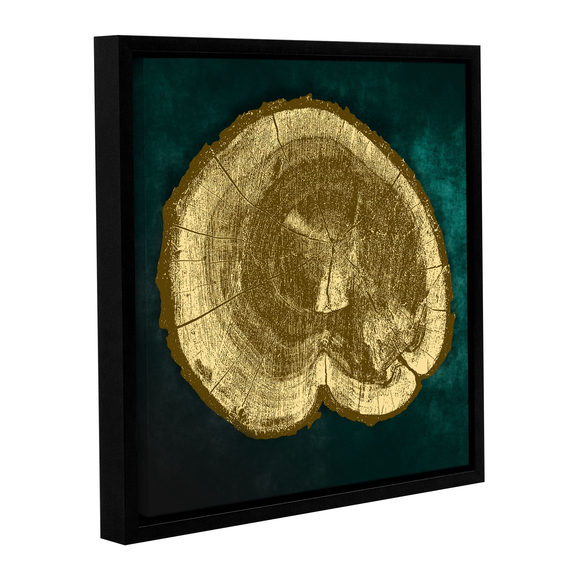 Green Growth Gallery Wrapped Floater-framed Canvas