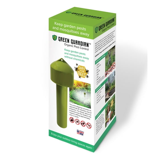 Useful Acres Green Guardian Mosquito Repellant, UV Resistant Scent Dispenser Spray, 1 Empty Canister, Unscented, 11" x 4" x 4", 1 Pack