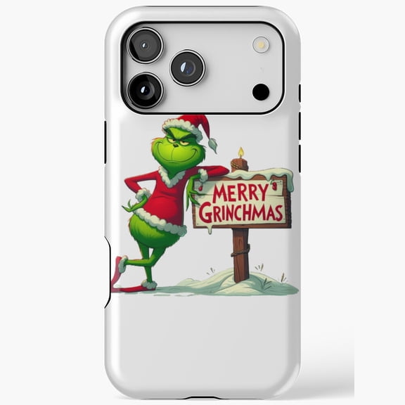 Green Guy Retro Holiday Meme Art Phone Case iPhone Case 17 16 15 14 13 12 11 Pro Max
