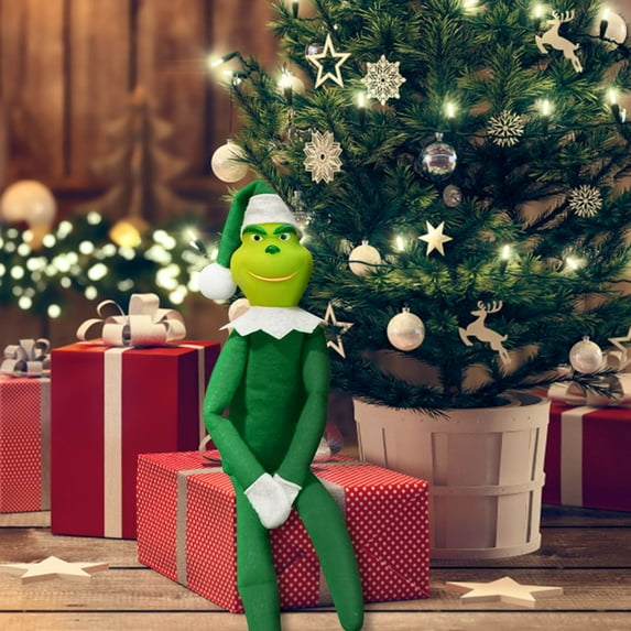 Green Hair Jewelry Pendant Holiday Decoration Gift Study Decoration Decoration Gift Box Doll Decorations