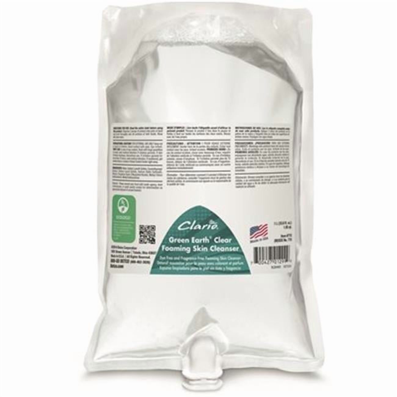 Green Hand Earth Clear Foaming Skin Cleanser Sanitizer - Case of 6