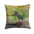 thumbnail image 1 of Green Heron Throw Pillow 18 in x 18 in, 1 of 5