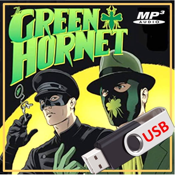 Green Hornet: All 276 Old Time Radio Shows in MP3 [USB Flash Drive]