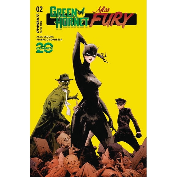 Green Hornet Miss Fury #2 Cvr B Lee & Chung Dynamite Comic Book