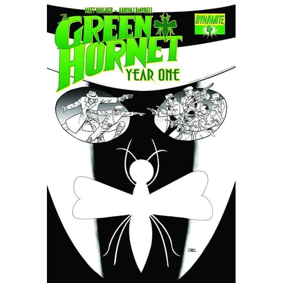 Green Hornet: Year One #4C VF ; Dynamite Comic Book