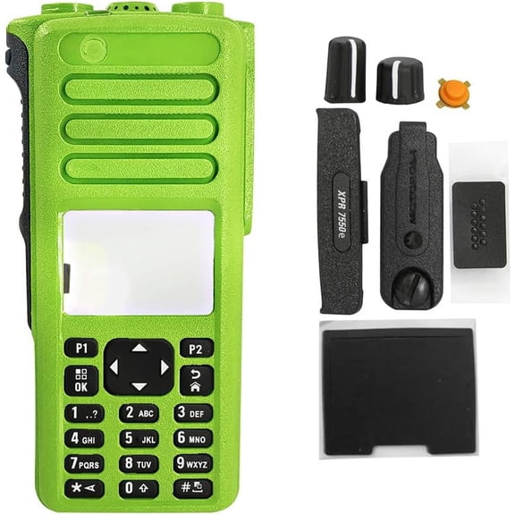 Green Housing Case Front Cover for XPR7550E XPR7580E XIR P8668i P8660i DP4800E DP4801E DGP8550E Radio